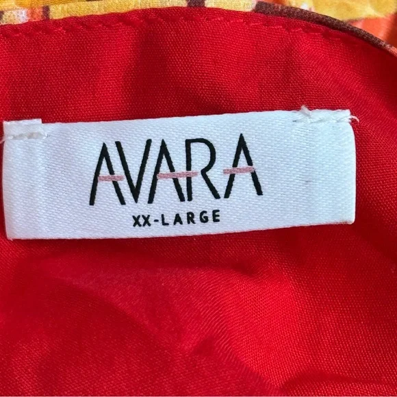 AVARA Nicolette Floral Balloon Sleeve Top vibrant, multicolor peplum - Picture 10 of 10